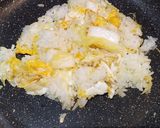 ゆず香る白菜漬物のチャーハン作り方2写真