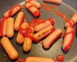 簡単美味しい ケチャップウインナー作り方4写真
