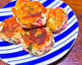 ♡カニカマと大葉のチーズ焼きつくね♡作り方5写真