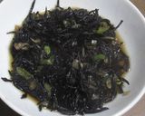 材料２点　ひじきと長ネギの甘辛煮作り方4写真