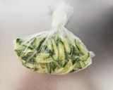 ささみときゅうりのわさび醤油あえ作り方3写真