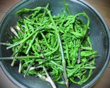 ホップの新芽のナムル作り方2写真