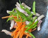 痺れて旨辛　肉絲炒め作り方3写真