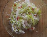 白菜・大根のカリカリ梅和え♪作り方3写真