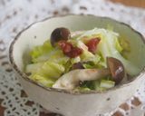 白菜・しめじの梅あえ♪さっぱり！作り方4写真