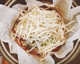 グリル鍋で!すき焼き風焼きビビンバ作り方4写真