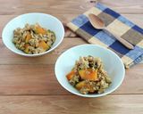 簡単!かぼちゃのカレーそぼろあんかけ作り方6写真