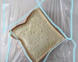 食パンをラップで包むときの方法作り方2写真