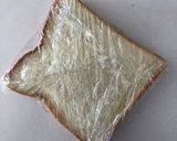 食パンをラップで包むときの方法作り方3写真