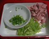 魚肉ソーセージ雑炊！作り方1写真