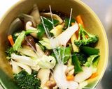 レンジ肉無白菜ズッキーニ中華甘酢回鍋肉風作り方15写真