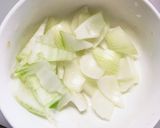 根菜茄子肉無し甘辛炒め味温野菜サラダ作り方3写真