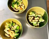 根菜茄子肉無し甘辛炒め味温野菜サラダ作り方7写真