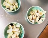 根菜茄子肉無し甘辛炒め味温野菜サラダ作り方12写真