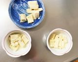 レンジ肉無豆腐オニオン甘辛炒め味野菜炒め作り方2写真