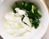 レンジ肉無豆腐オニオン甘辛炒め味野菜炒め作り方9写真