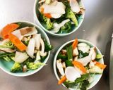 レンジ肉無豆腐オニオン甘辛炒め味野菜炒め作り方12写真
