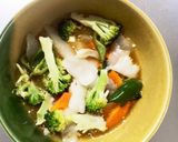 レンジ肉無豆腐オニオン甘辛炒め味野菜炒め作り方14写真