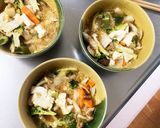 レンジ肉無豆腐オニオン甘辛炒め味野菜炒め作り方16写真