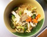 レンジ肉無豆腐オニオン甘辛炒め味野菜炒め作り方18写真