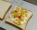 かんたんフルーツサンド~ブルーベリー味作り方4写真