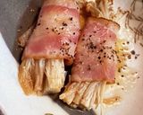 オーブントースターで☆えのきベーコン巻き作り方4写真