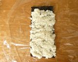 ミートボールとキュウリのぐるぐるおにぎり作り方2写真