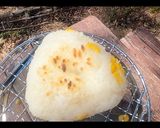 うるい巻き⁈焼きトウモロコシおにぎり作り方5写真