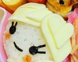 キャラ弁超簡単!材料3つ!☆エルサ☆作り方2写真