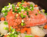 鮭をふっくら美味しく蒸す方法　ワイン蒸し作り方6写真