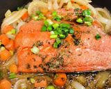 鮭をふっくら美味しく蒸す方法　ワイン蒸し作り方7写真