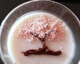 いちごジャムで桜色ゼリー作り方5写真