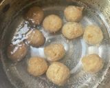 ふわふわ肉団子の焦葱醤風味作り方1写真