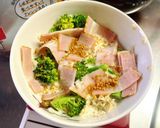 カルボナーラ風オートミール作り方3写真