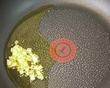 簡単☆菜の花と筍のペペロンチーノ♪作り方5写真