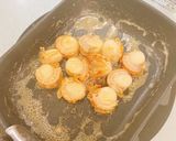 アスパラとベビーホタテのレモンバター炒め作り方3写真