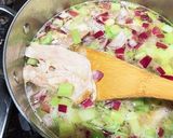 まろやか野菜スープ☆リブの茹で汁で♪作り方3写真