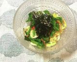 菜の花の彩りナムル作り方7写真