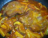 やわらか豚肉のケチャップ煮☆パスタ添え作り方10写真