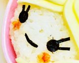 キャラ弁超簡単!材料3つ!☆エルサ☆作り方5写真
