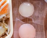 簡単豚野菜炒め茹で卵うさぎおにぎり弁当作り方5写真