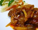 やわらか豚肉のケチャップ煮☆パスタ添え作り方16写真