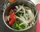 喫茶店風のナポリタン作り方1写真
