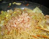 長ネギも入った我が家の焼きそばいかが？作り方10写真