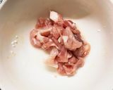 ソースチキンカツ味豚こま大根青椒肉絲風作り方1写真
