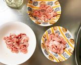 ソースチキンカツ味豚こま大根青椒肉絲風作り方3写真