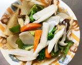 ソースチキンカツ味豚こま大根青椒肉絲風作り方13写真