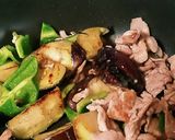 なすと豚肉の味噌炒め作り方4写真