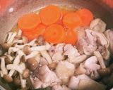 ◇簡単！薄あじ☆鶏肉と野菜きのこの煮物◇作り方6写真