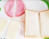 休日の朝食に♪イェンナルトースト♪作り方2写真